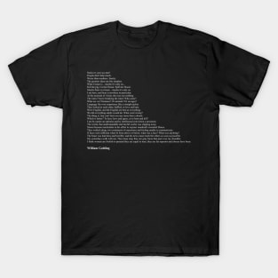 William Golding Quotes T-Shirt